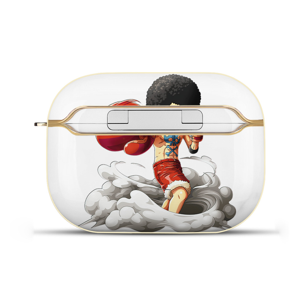 ワンピース モンキー・D・ルフィ ONE PIECE Monkey D. Luffy 【AirPods Pro用】ハードシェル保護ケース｜耐衝撃・防指紋・カラビナ付き商品仕様