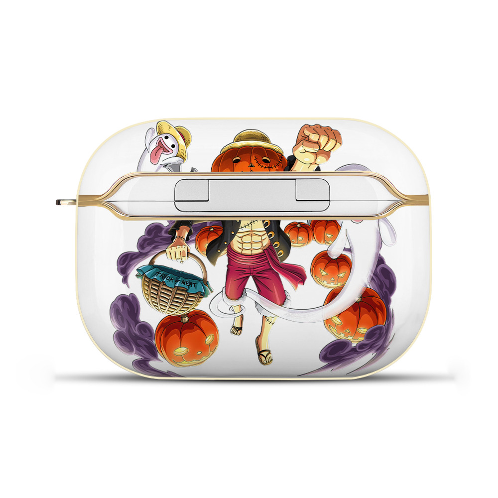 ワンピース モンキー・D・ルフィ ONE PIECE Monkey D. Luffy 【AirPods Pro用】ハードシェル保護ケース｜耐衝撃・防指紋・カラビナ付き商品仕様