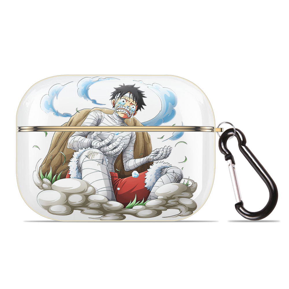 ワンピース モンキー・D・ルフィ ONE PIECE Monkey D. Luffy 【AirPods Pro用】ハードシェル保護ケース｜耐衝撃・防指紋・カラビナ付き商品仕様