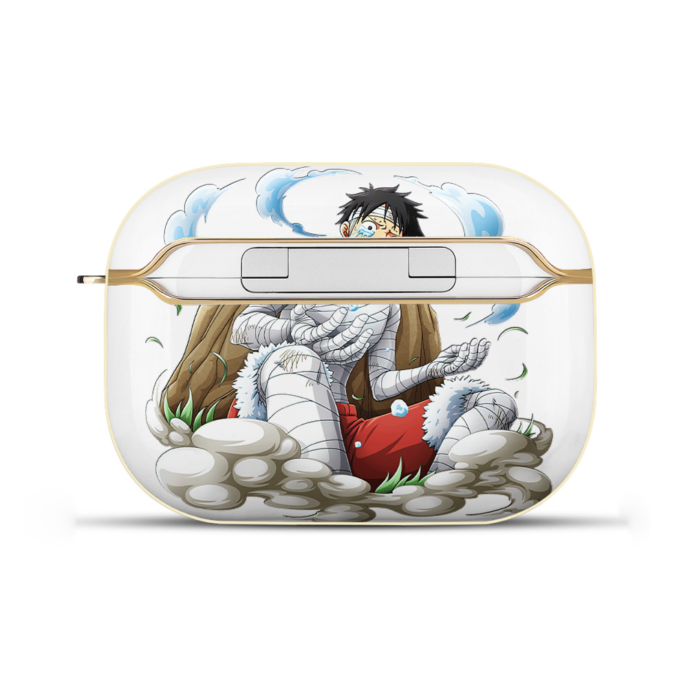 ワンピース モンキー・D・ルフィ ONE PIECE Monkey D. Luffy 【AirPods Pro用】ハードシェル保護ケース｜耐衝撃・防指紋・カラビナ付き商品仕様