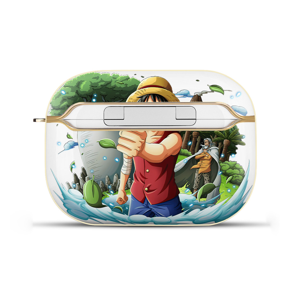 ワンピース モンキー・D・ルフィ ONE PIECE Monkey D. Luffy 【AirPods Pro用】ハードシェル保護ケース｜耐衝撃・防指紋・カラビナ付き商品仕様