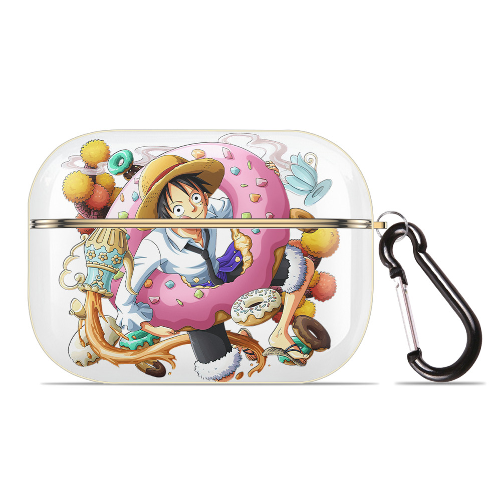 ワンピース モンキー・D・ルフィ ONE PIECE Monkey D. Luffy 【AirPods Pro用】ハードシェル保護ケース｜耐衝撃・防指紋・カラビナ付き商品仕様