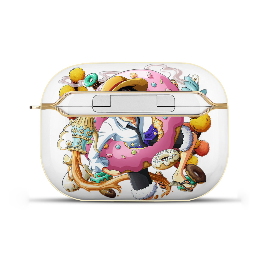 ワンピース モンキー・D・ルフィ ONE PIECE Monkey D. Luffy 【AirPods Pro用】ハードシェル保護ケース｜耐衝撃・防指紋・カラビナ付き商品仕様
