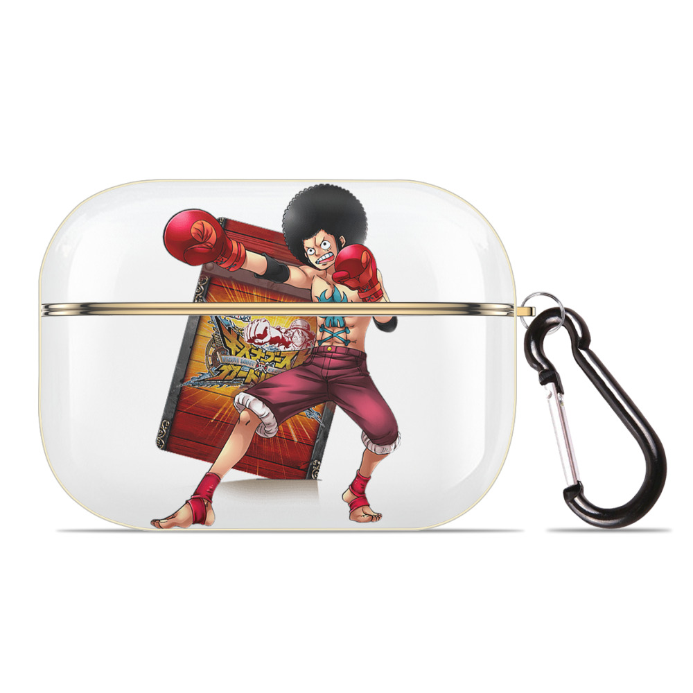 ワンピース モンキー・D・ルフィ ONE PIECE Monkey D. Luffy 【AirPods Pro用】ハードシェル保護ケース｜耐衝撃・防指紋・カラビナ付き商品仕様
