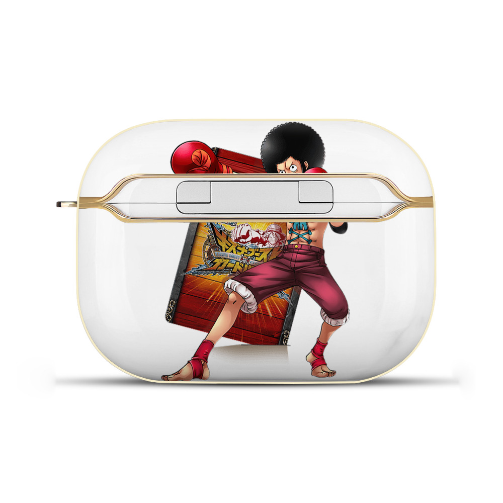 ワンピース モンキー・D・ルフィ ONE PIECE Monkey D. Luffy 【AirPods Pro用】ハードシェル保護ケース｜耐衝撃・防指紋・カラビナ付き商品仕様