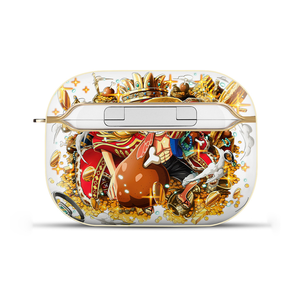 ワンピース モンキー・D・ルフィ ONE PIECE Monkey D. Luffy 【AirPods Pro用】ハードシェル保護ケース｜耐衝撃・防指紋・カラビナ付き商品仕様