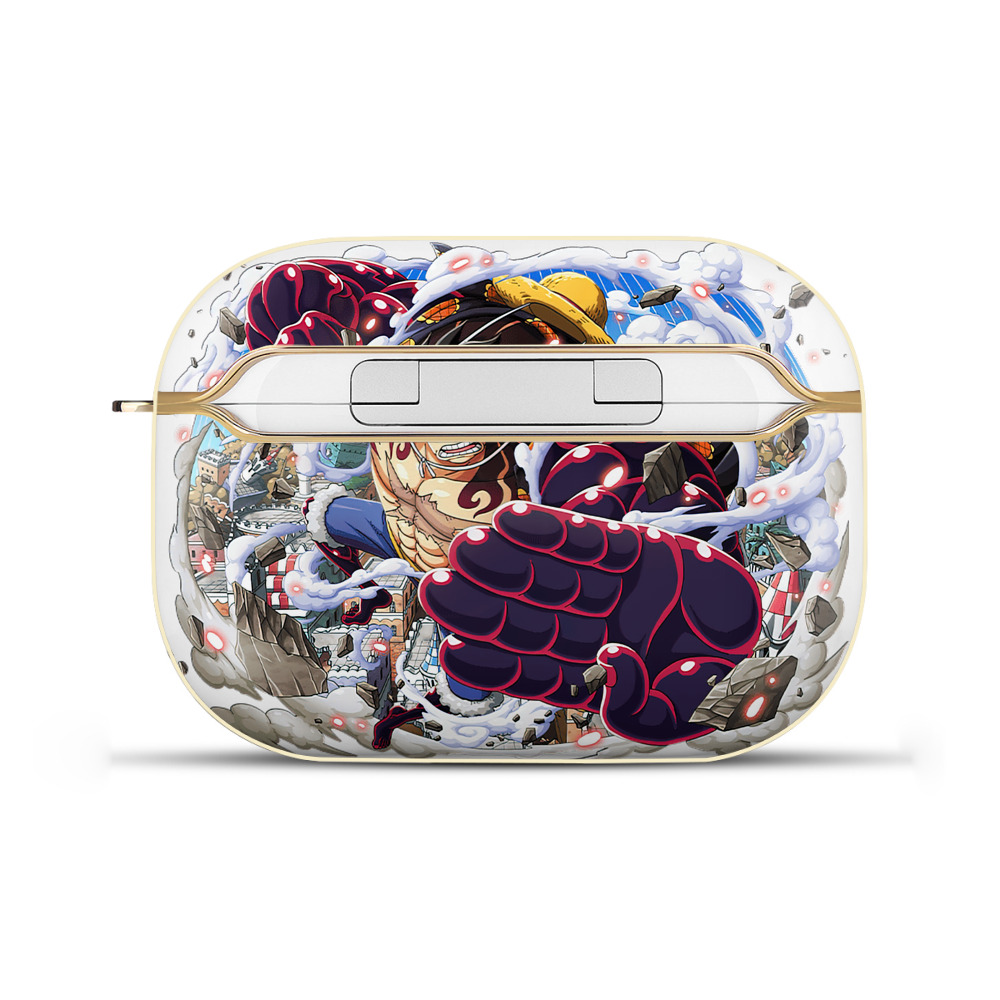 ワンピース モンキー・D・ルフィ ONE PIECE Monkey D. Luffy 【AirPods Pro用】ハードシェル保護ケース｜耐衝撃・防指紋・カラビナ付き商品仕様