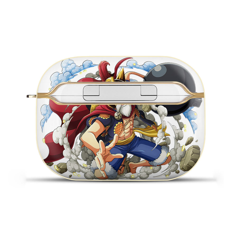 ワンピース モンキー・D・ルフィ ONE PIECE Monkey D. Luffy 【AirPods Pro用】ハードシェル保護ケース｜耐衝撃・防指紋・カラビナ付き商品仕様