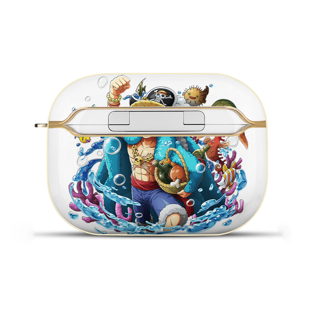 ワンピース モンキー・D・ルフィ ONE PIECE Monkey D. Luffy 【AirPods Pro用】ハードシェル保護ケース｜耐衝撃・防指紋・カラビナ付き商品仕様