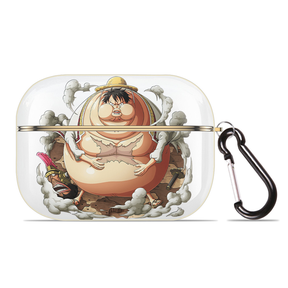 ワンピース モンキー・D・ルフィ ONE PIECE Monkey D. Luffy 【AirPods Pro用】ハードシェル保護ケース｜耐衝撃・防指紋・カラビナ付き商品仕様