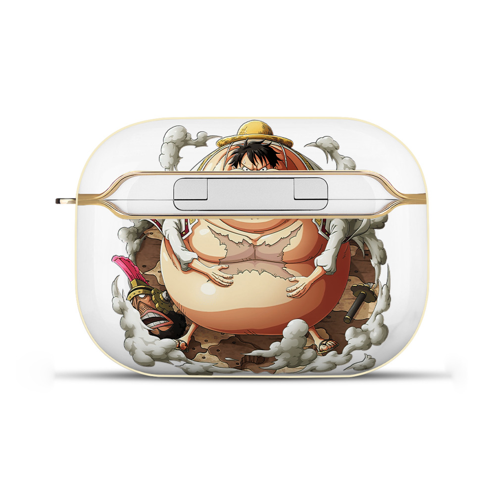 ワンピース モンキー・D・ルフィ ONE PIECE Monkey D. Luffy 【AirPods Pro用】ハードシェル保護ケース｜耐衝撃・防指紋・カラビナ付き商品仕様