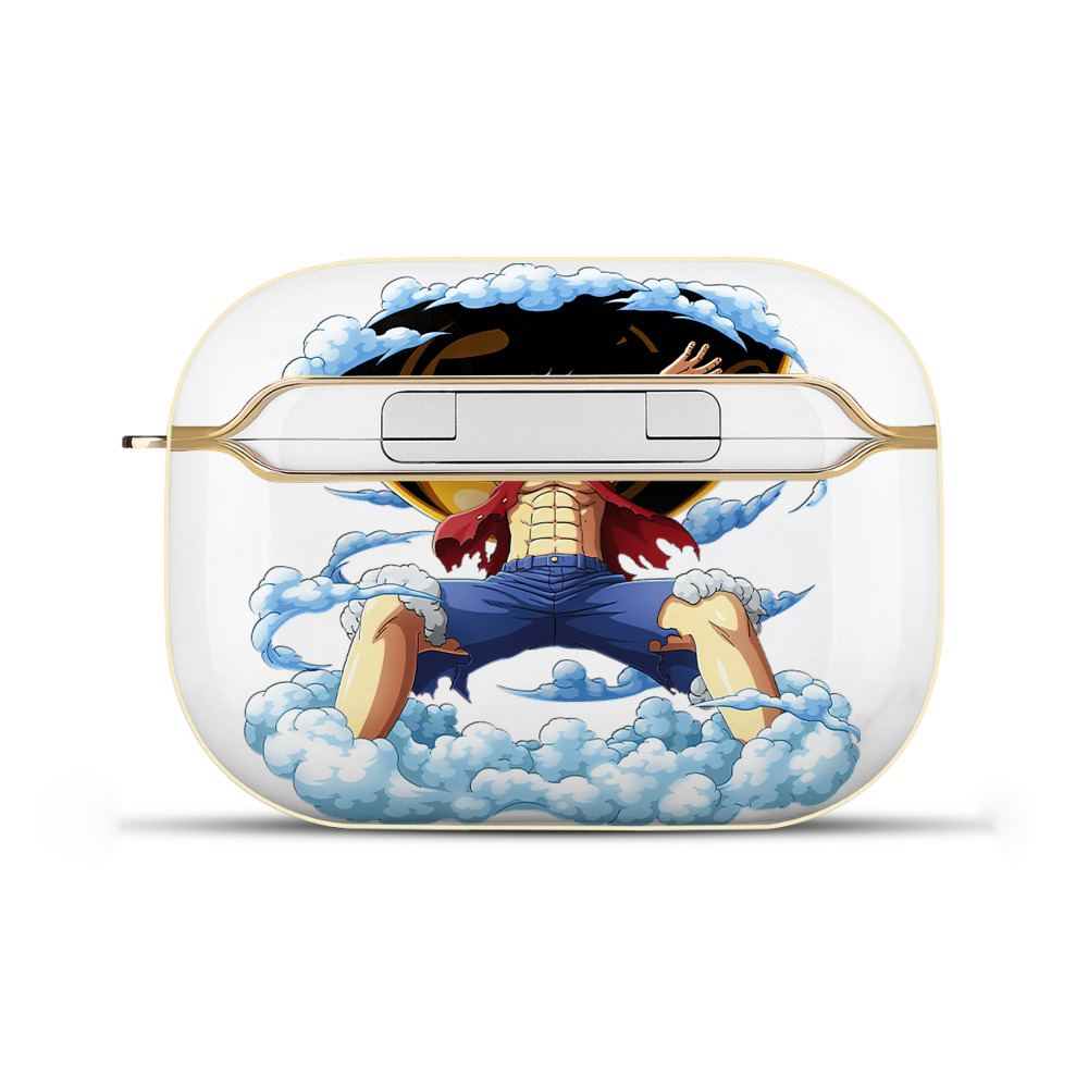 ワンピース モンキー・D・ルフィ ONE PIECE Monkey D. Luffy 【AirPods Pro用】ハードシェル保護ケース｜耐衝撃・防指紋・カラビナ付き商品仕様