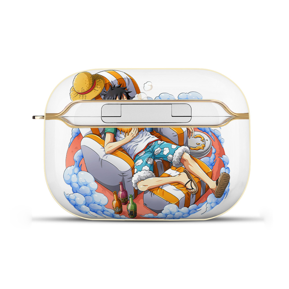 ワンピース モンキー・D・ルフィ ONE PIECE Monkey D. Luffy 【AirPods Pro用】ハードシェル保護ケース｜耐衝撃・防指紋・カラビナ付き商品仕様