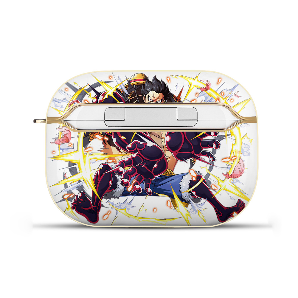 ワンピース モンキー・D・ルフィ ONE PIECE Monkey D. Luffy 【AirPods Pro用】ハードシェル保護ケース｜耐衝撃・防指紋・カラビナ付き商品仕様