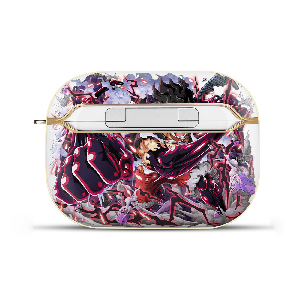 ワンピース モンキー・D・ルフィ ONE PIECE Monkey D. Luffy 【AirPods Pro用】ハードシェル保護ケース｜耐衝撃・防指紋・カラビナ付き商品仕様