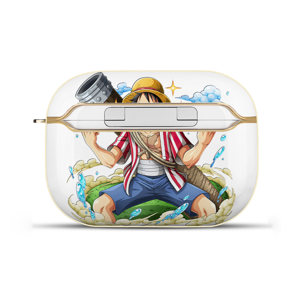 ワンピース モンキー・D・ルフィ ONE PIECE Monkey D. Luffy 【AirPods Pro用】ハードシェル保護ケース｜耐衝撃・防指紋・カラビナ付き商品仕様