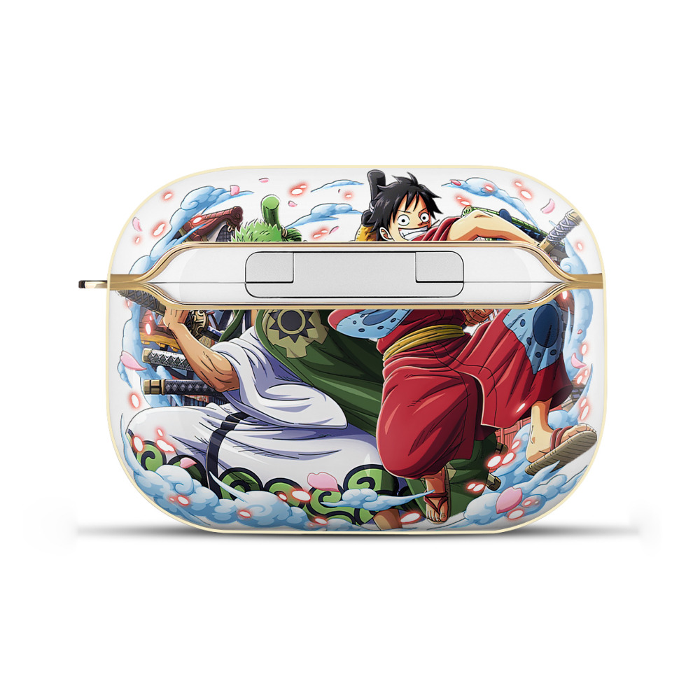 ワンピース モンキー・D・ルフィ ONE PIECE Monkey D. Luffy 【AirPods Pro用】ハードシェル保護ケース｜耐衝撃・防指紋・カラビナ付き商品仕様