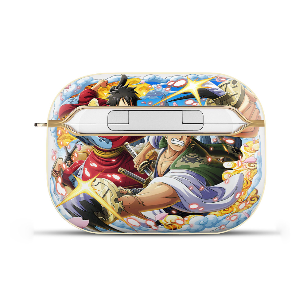 ワンピース モンキー・D・ルフィ ONE PIECE Monkey D. Luffy 【AirPods Pro用】ハードシェル保護ケース｜耐衝撃・防指紋・カラビナ付き商品仕様