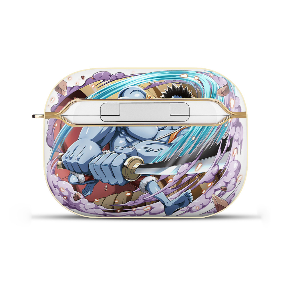 ワンピース モンキー・D・ルフィ ONE PIECE Monkey D. Luffy 【AirPods Pro用】ハードシェル保護ケース｜耐衝撃・防指紋・カラビナ付き商品仕様