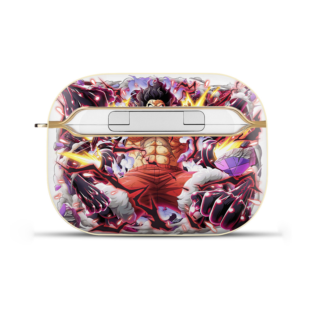 ワンピース モンキー・D・ルフィ ONE PIECE Monkey D. Luffy 【AirPods Pro用】ハードシェル保護ケース｜耐衝撃・防指紋・カラビナ付き商品仕様