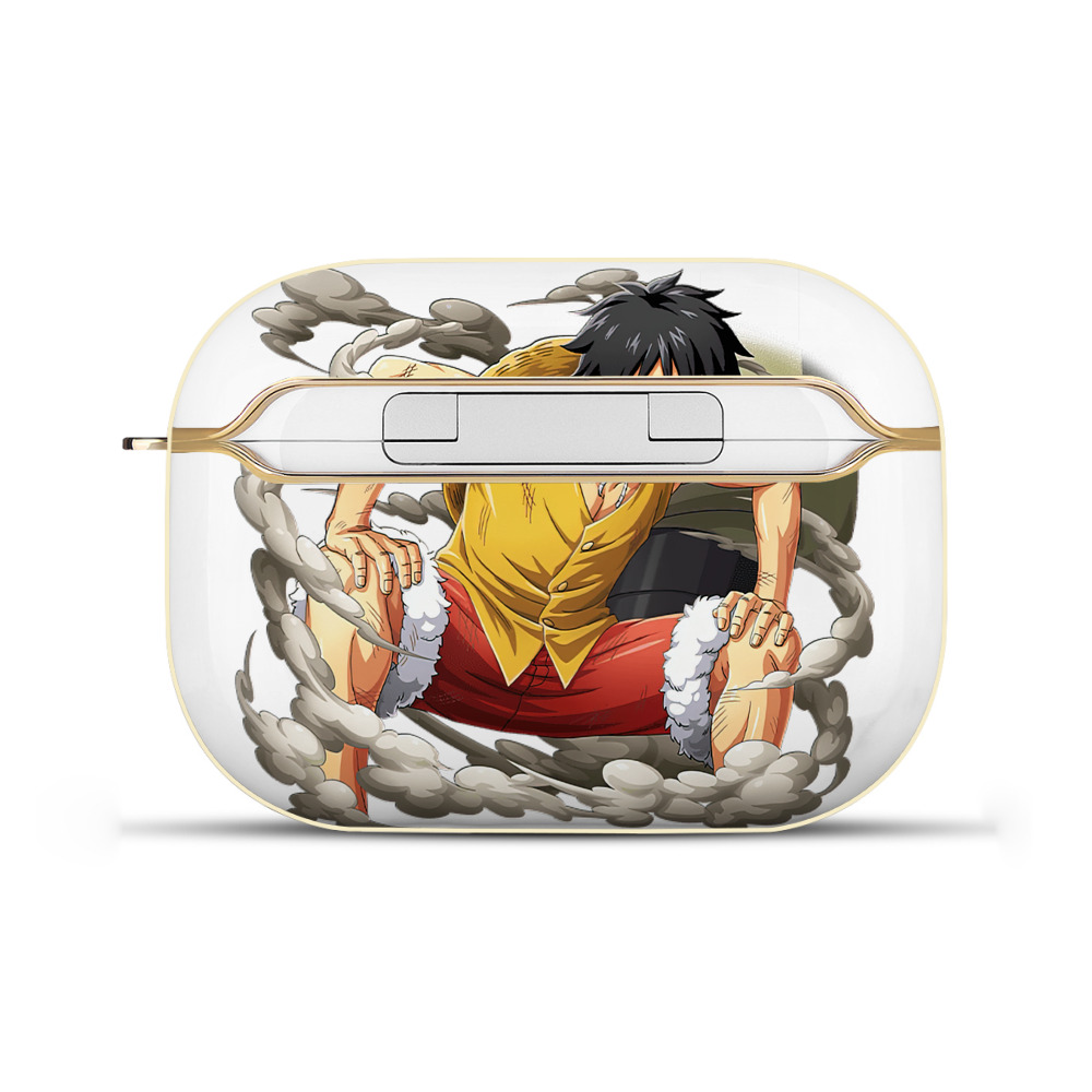ワンピース モンキー・D・ルフィ ONE PIECE Monkey D. Luffy 【AirPods Pro用】ハードシェル保護ケース｜耐衝撃・防指紋・カラビナ付き商品仕様