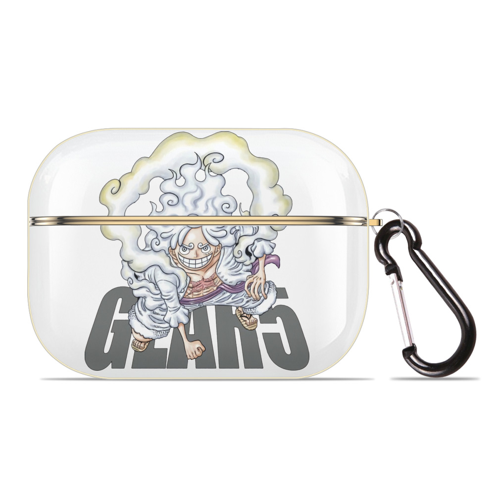 ワンピース モンキー・D・ルフィ ONE PIECE Monkey D. Luffy 【AirPods Pro用】ハードシェル保護ケース｜耐衝撃・防指紋・カラビナ付き商品仕様