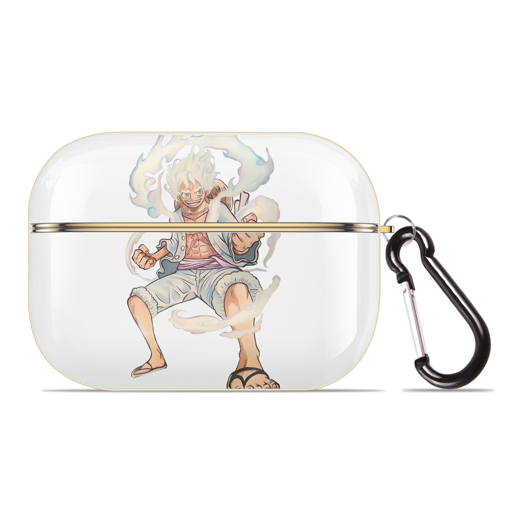 ワンピース モンキー・D・ルフィ ONE PIECE Monkey D. Luffy 【AirPods Pro用】ハードシェル保護ケース｜耐衝撃・防指紋・カラビナ付き商品仕様