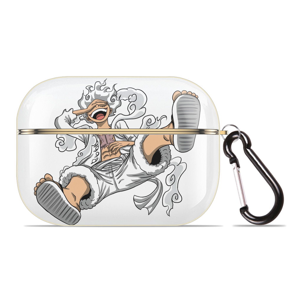 ワンピース モンキー・D・ルフィ ONE PIECE Monkey D. Luffy 【AirPods Pro用】ハードシェル保護ケース｜耐衝撃・防指紋・カラビナ付き商品仕様