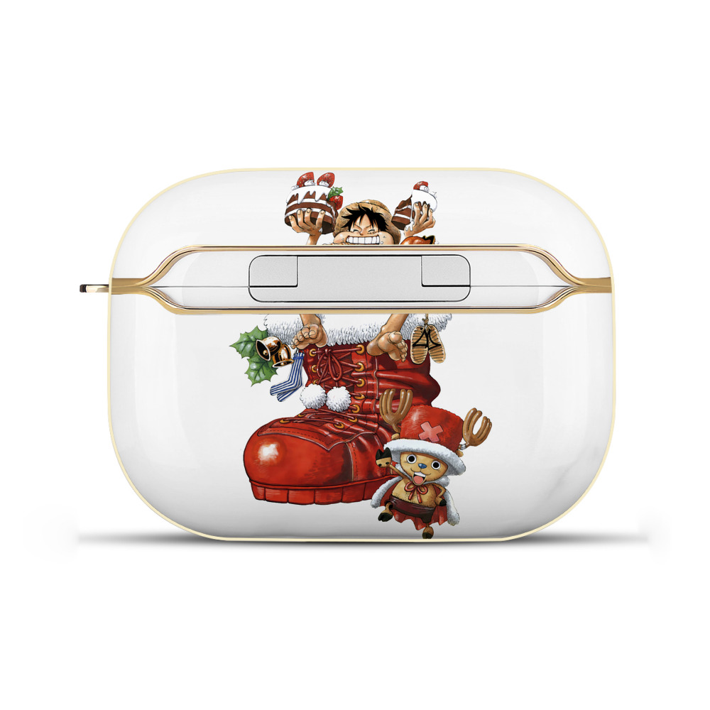 ワンピース モンキー・D・ルフィ ONE PIECE Monkey D. Luffy 【AirPods Pro用】ハードシェル保護ケース｜耐衝撃・防指紋・カラビナ付き商品仕様