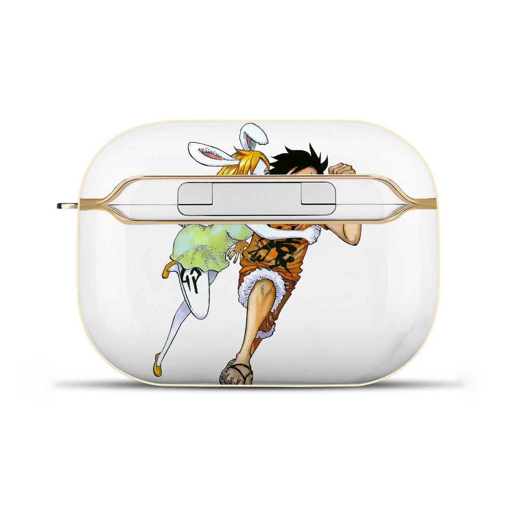 ワンピース モンキー・D・ルフィ ONE PIECE Monkey D. Luffy 【AirPods Pro用】ハードシェル保護ケース｜耐衝撃・防指紋・カラビナ付き商品仕様