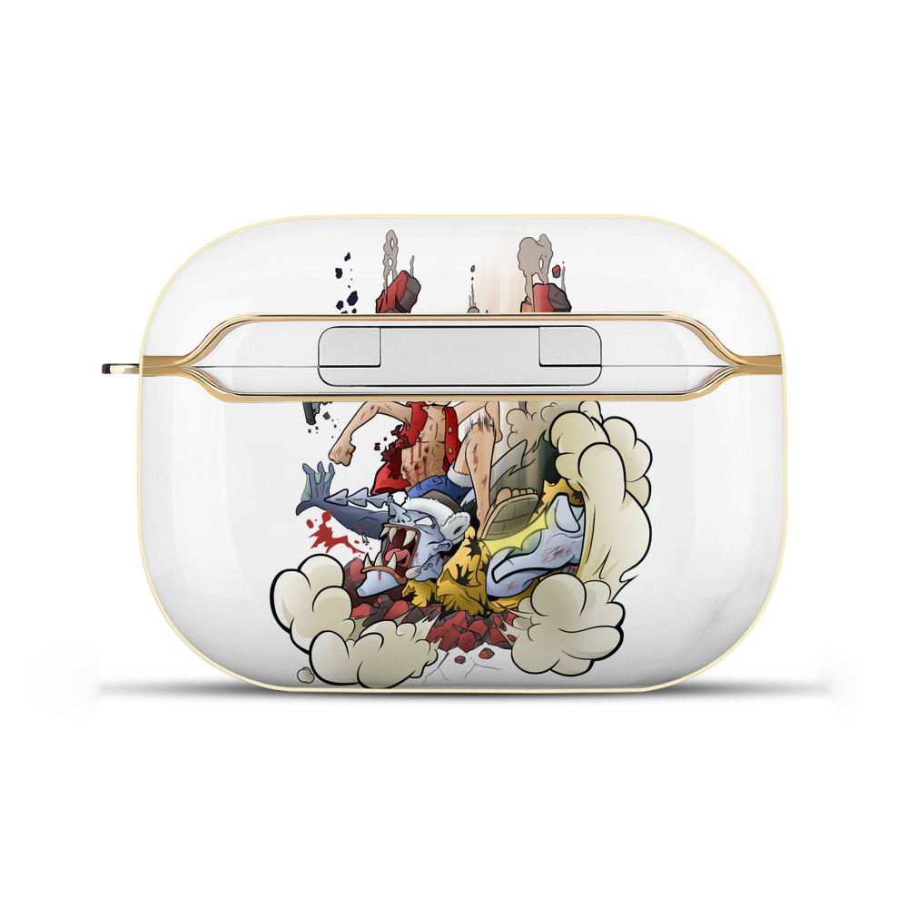 ワンピース モンキー・D・ルフィ ONE PIECE Monkey D. Luffy 【AirPods Pro用】ハードシェル保護ケース｜耐衝撃・防指紋・カラビナ付き商品仕様
