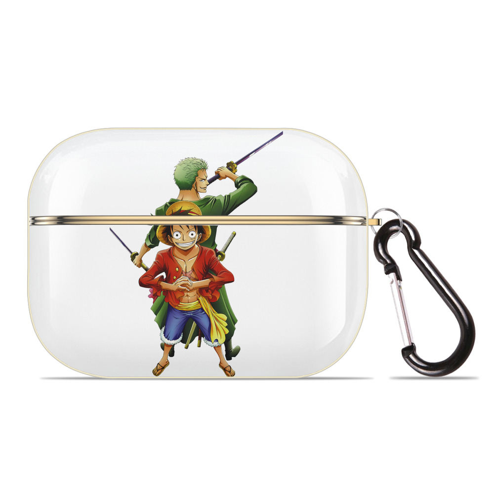 ワンピース モンキー・D・ルフィ ONE PIECE Monkey D. Luffy 【AirPods Pro用】ハードシェル保護ケース｜耐衝撃・防指紋・カラビナ付き商品仕様