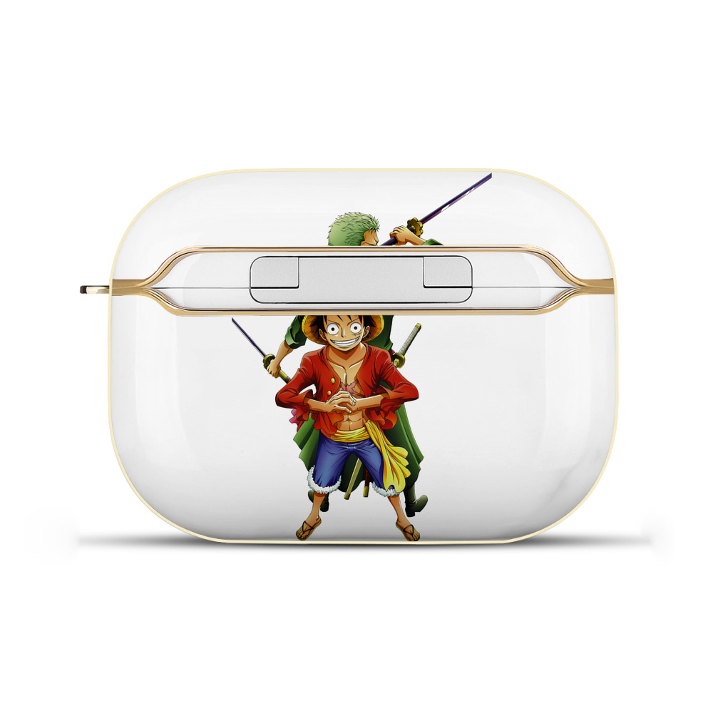 ワンピース モンキー・D・ルフィ ONE PIECE Monkey D. Luffy 【AirPods Pro用】ハードシェル保護ケース｜耐衝撃・防指紋・カラビナ付き商品仕様