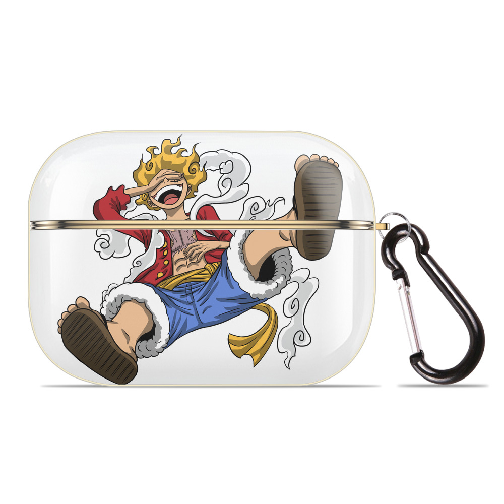 ワンピース モンキー・D・ルフィ ONE PIECE Monkey D. Luffy 【AirPods Pro用】ハードシェル保護ケース｜耐衝撃・防指紋・カラビナ付き商品仕様