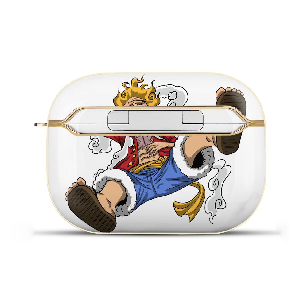ワンピース モンキー・D・ルフィ ONE PIECE Monkey D. Luffy 【AirPods Pro用】ハードシェル保護ケース｜耐衝撃・防指紋・カラビナ付き商品仕様