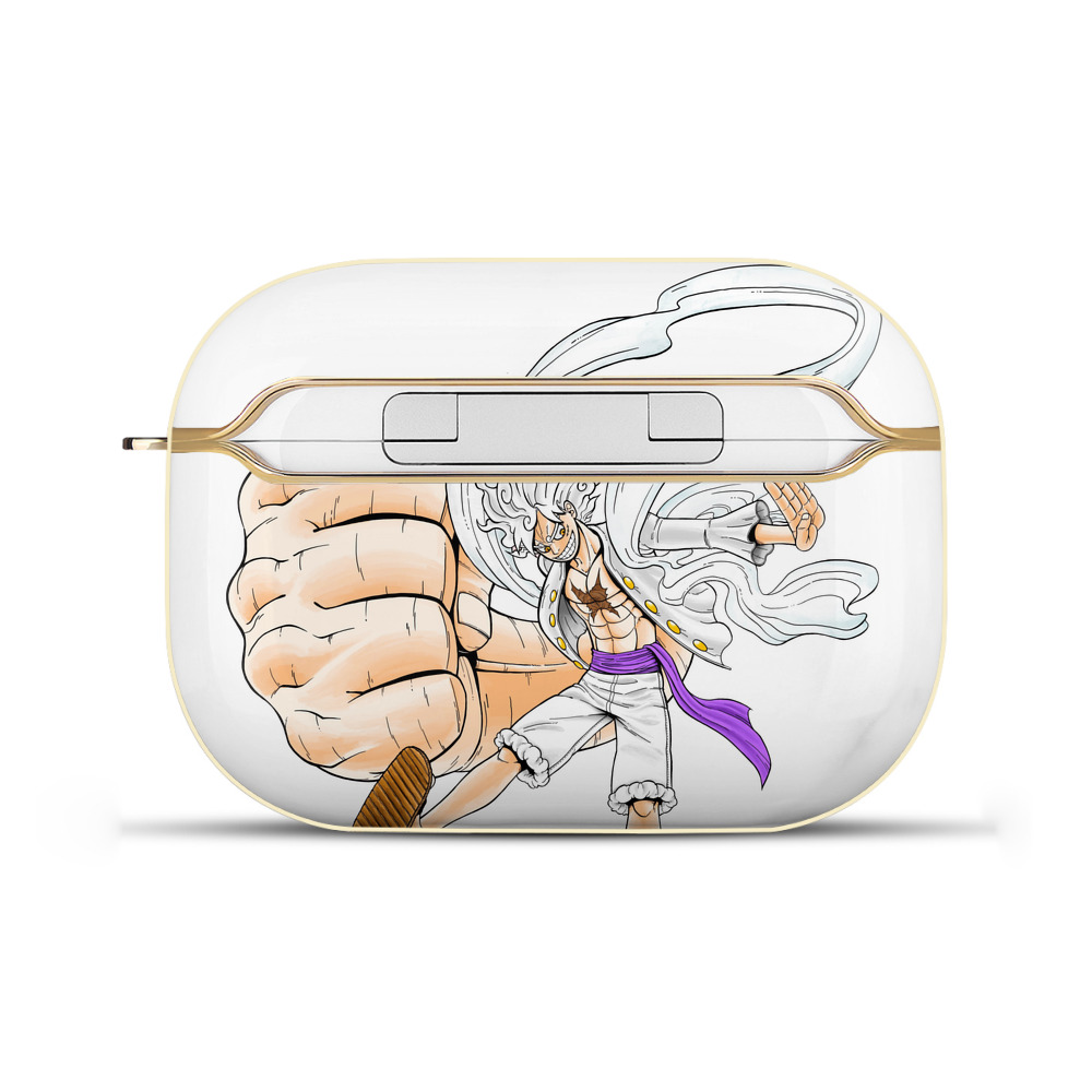 ワンピース モンキー・D・ルフィ ONE PIECE Monkey D. Luffy 【AirPods Pro用】ハードシェル保護ケース｜耐衝撃・防指紋・カラビナ付き商品仕様