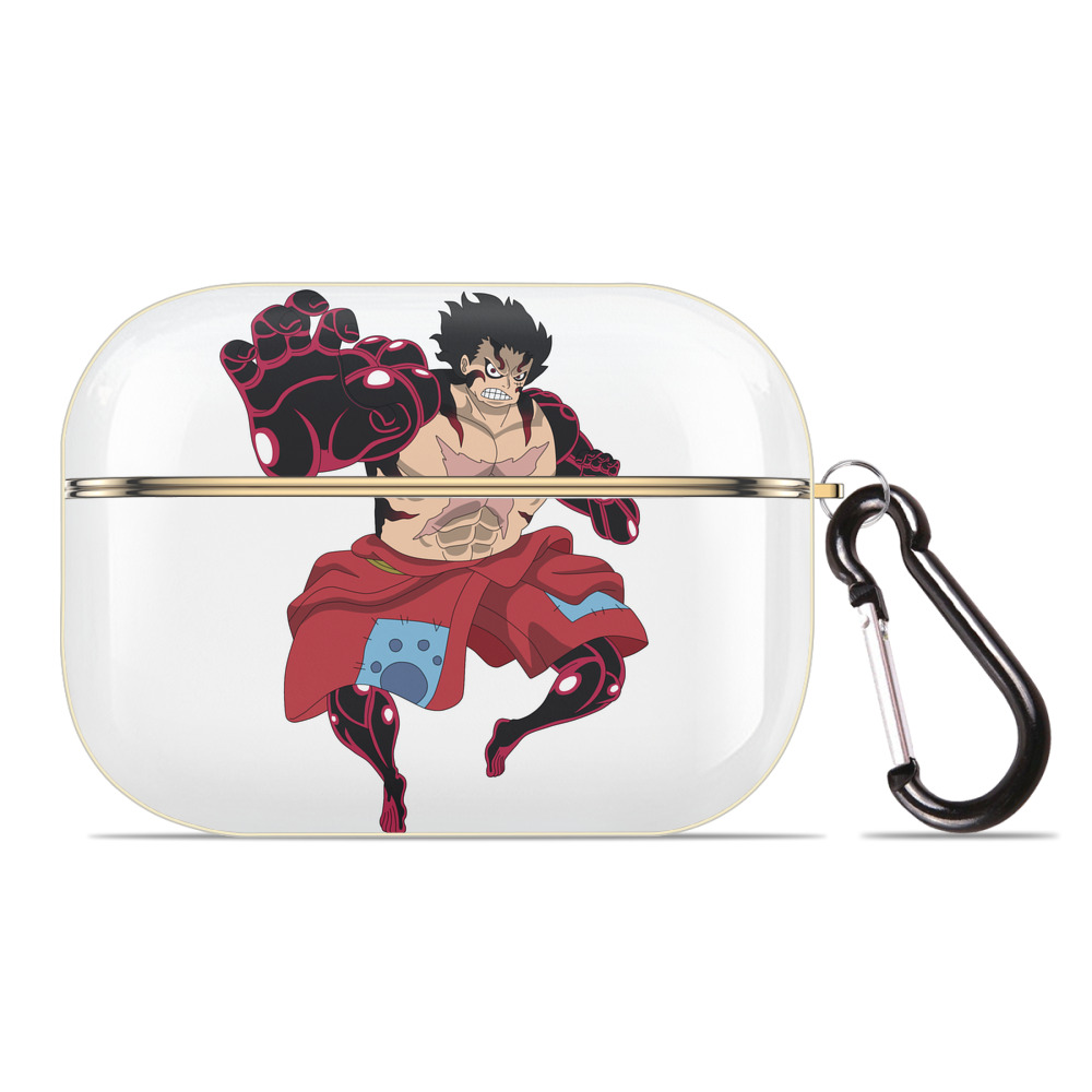 ワンピース モンキー・D・ルフィ ONE PIECE Monkey D. Luffy 【AirPods Pro用】ハードシェル保護ケース｜耐衝撃・防指紋・カラビナ付き商品仕様