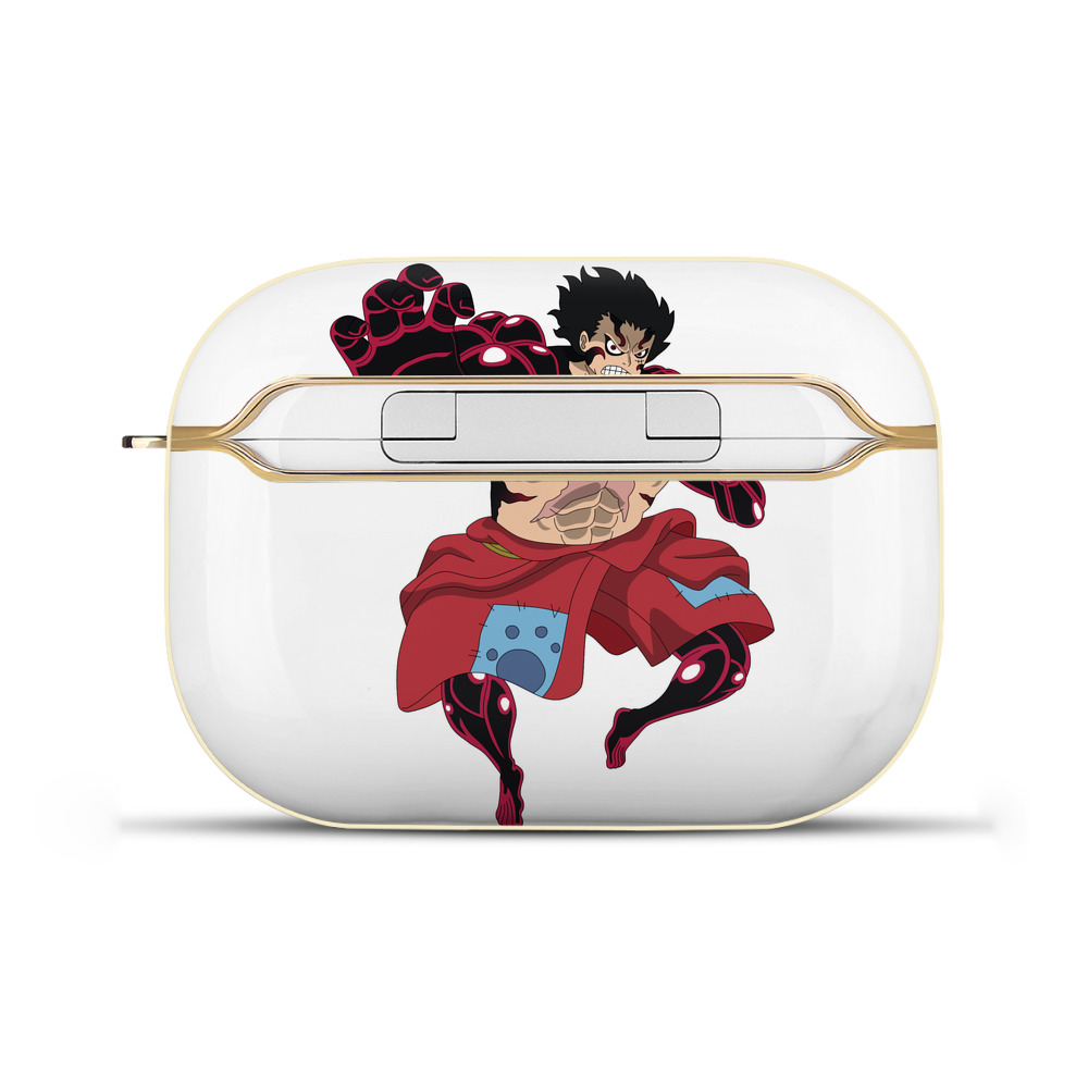 ワンピース モンキー・D・ルフィ ONE PIECE Monkey D. Luffy 【AirPods Pro用】ハードシェル保護ケース｜耐衝撃・防指紋・カラビナ付き商品仕様