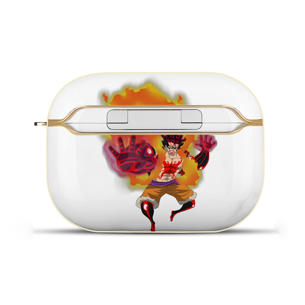 ワンピース モンキー・D・ルフィ ONE PIECE Monkey D. Luffy 【AirPods Pro用】ハードシェル保護ケース｜耐衝撃・防指紋・カラビナ付き商品仕様