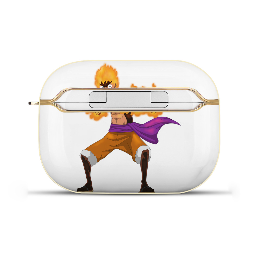 ワンピース モンキー・D・ルフィ ONE PIECE Monkey D. Luffy 【AirPods Pro用】ハードシェル保護ケース｜耐衝撃・防指紋・カラビナ付き商品仕様
