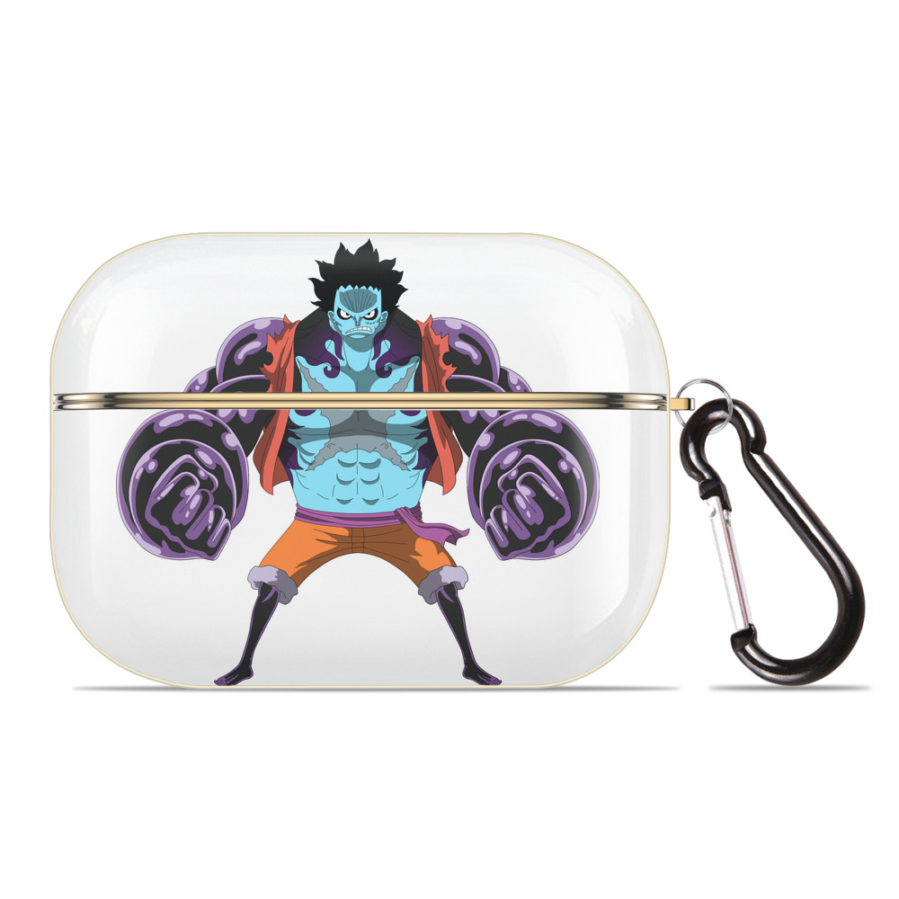 ワンピース モンキー・D・ルフィ ONE PIECE Monkey D. Luffy 【AirPods Pro用】ハードシェル保護ケース｜耐衝撃・防指紋・カラビナ付き商品仕様