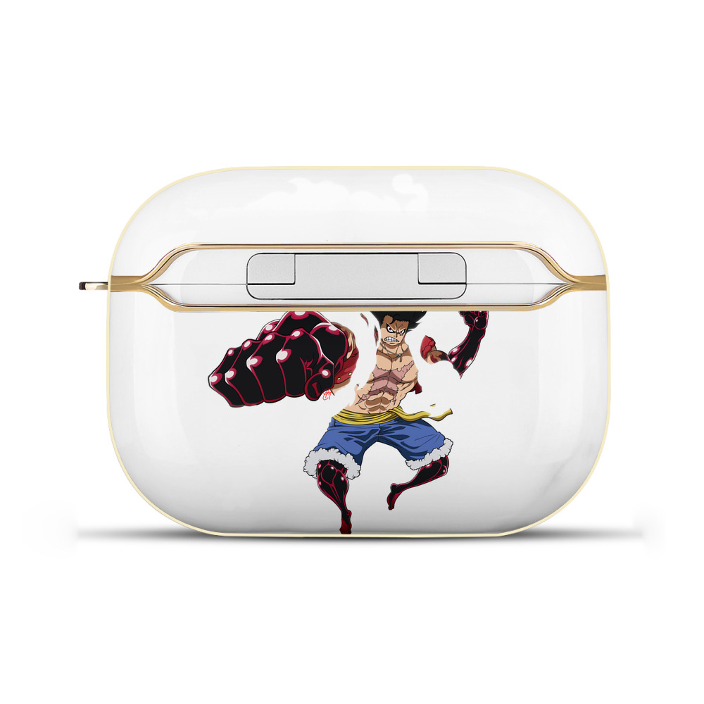 ワンピース モンキー・D・ルフィ ONE PIECE Monkey D. Luffy 【AirPods Pro用】ハードシェル保護ケース｜耐衝撃・防指紋・カラビナ付き商品仕様