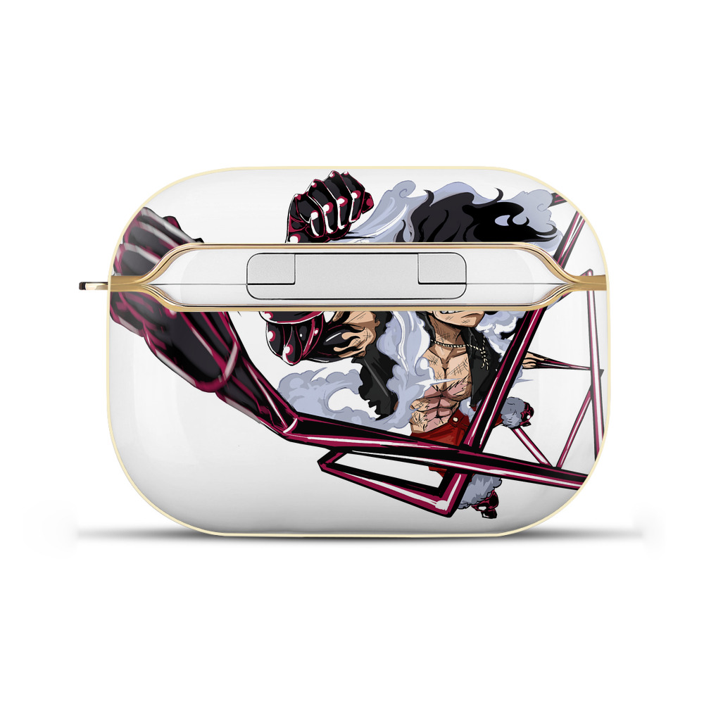ワンピース モンキー・D・ルフィ ONE PIECE Monkey D. Luffy 【AirPods Pro用】ハードシェル保護ケース｜耐衝撃・防指紋・カラビナ付き商品仕様