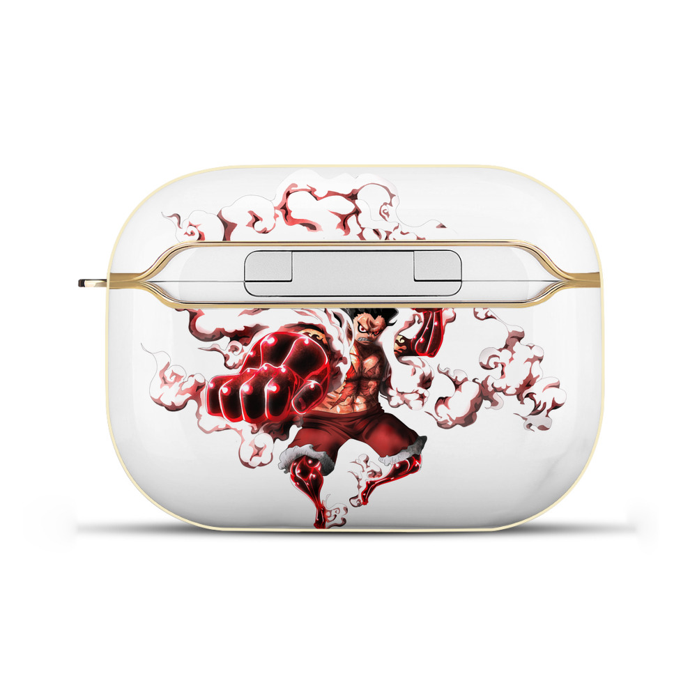 ワンピース モンキー・D・ルフィ ONE PIECE Monkey D. Luffy 【AirPods Pro用】ハードシェル保護ケース｜耐衝撃・防指紋・カラビナ付き商品仕様