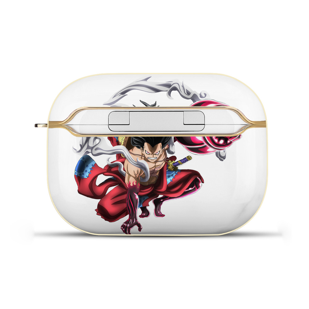 ワンピース モンキー・D・ルフィ ONE PIECE Monkey D. Luffy 【AirPods Pro用】ハードシェル保護ケース｜耐衝撃・防指紋・カラビナ付き商品仕様