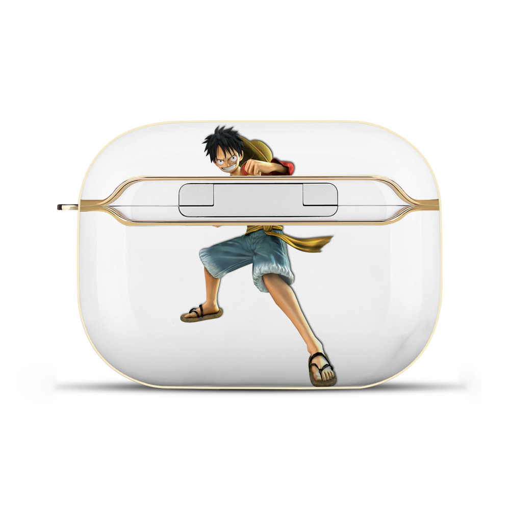 ワンピース モンキー・D・ルフィ ONE PIECE Monkey D. Luffy 【AirPods Pro用】ハードシェル保護ケース｜耐衝撃・防指紋・カラビナ付き商品仕様