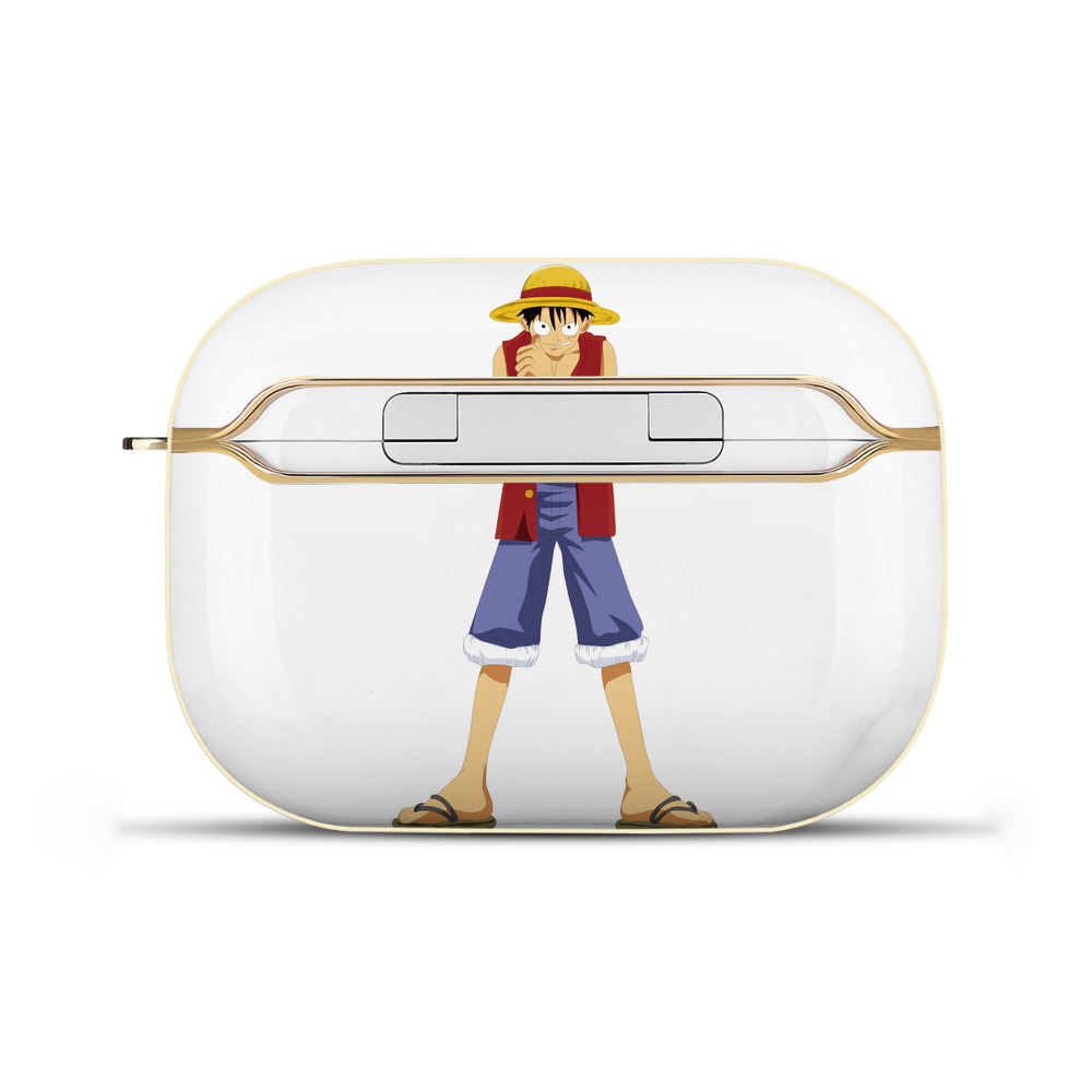 ワンピース モンキー・D・ルフィ ONE PIECE Monkey D. Luffy 【AirPods Pro用】ハードシェル保護ケース｜耐衝撃・防指紋・カラビナ付き商品仕様