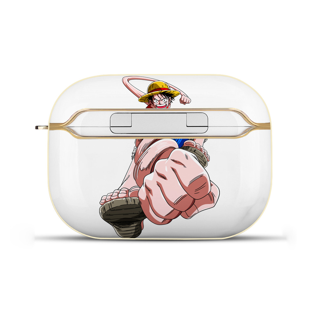ワンピース モンキー・D・ルフィ ONE PIECE Monkey D. Luffy 【AirPods Pro用】ハードシェル保護ケース｜耐衝撃・防指紋・カラビナ付き商品仕様