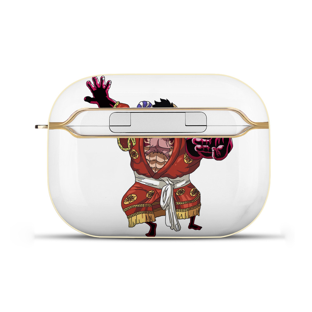 ワンピース モンキー・D・ルフィ ONE PIECE Monkey D. Luffy 【AirPods Pro用】ハードシェル保護ケース｜耐衝撃・防指紋・カラビナ付き商品仕様