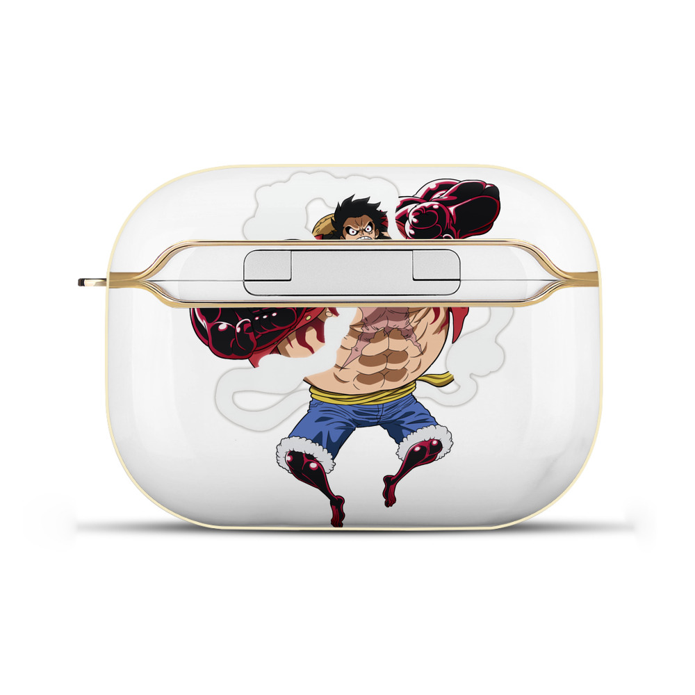 ワンピース モンキー・D・ルフィ ONE PIECE Monkey D. Luffy 【AirPods Pro用】ハードシェル保護ケース｜耐衝撃・防指紋・カラビナ付き商品仕様
